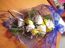 Квіти з гофрованого паперу