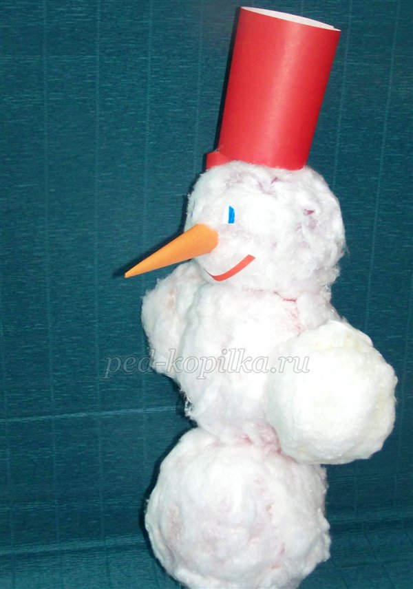 Сніговик з повітряних кульок. Майстер-клас