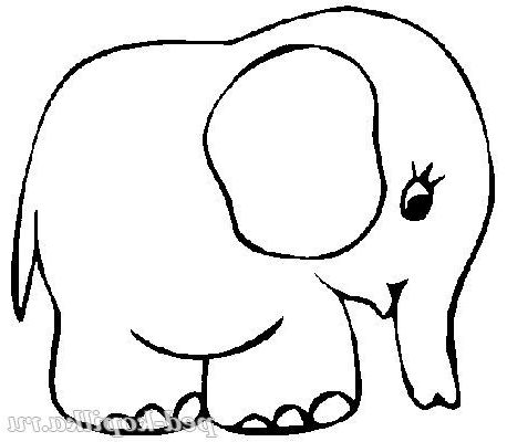 Розмальовка - Слон