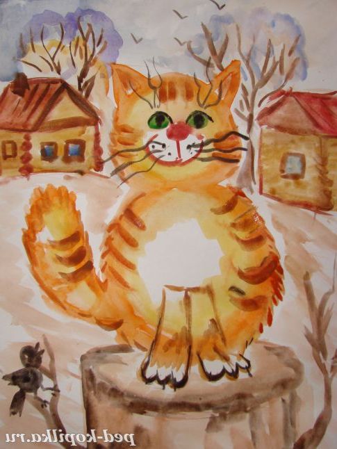Березневий кіт. Автор: Попцова Надія 9 років