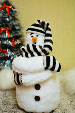 Сніговик своїми руками