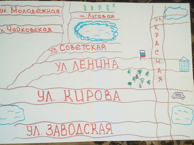 карта села