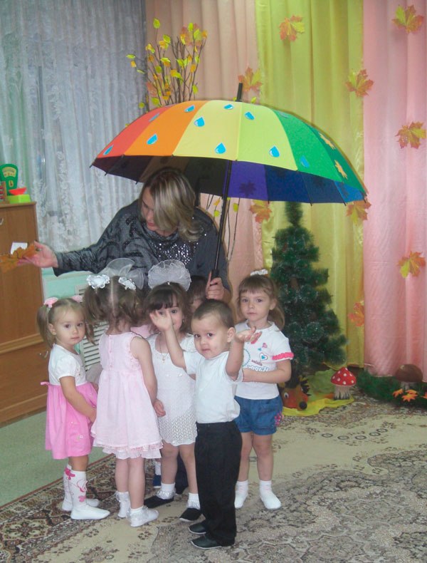 Гра. Сонечко і дощик