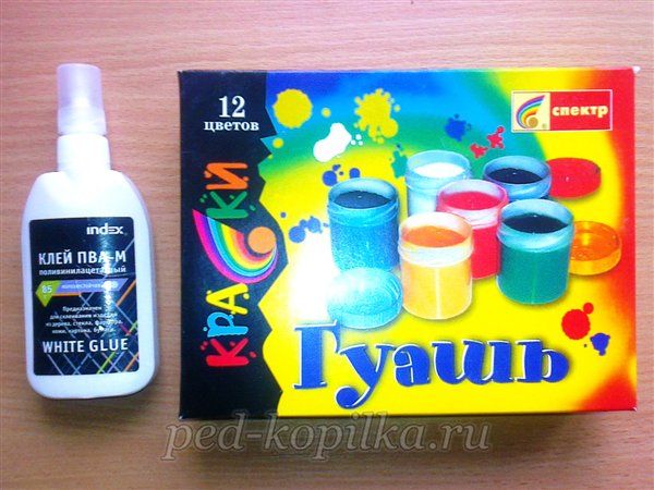Аплікація на тему Гриби своїми руками
