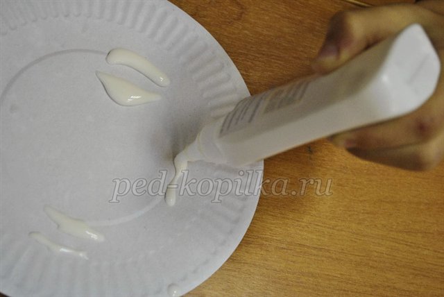 Осіння композиція з листя і солоного тіста своїми руками