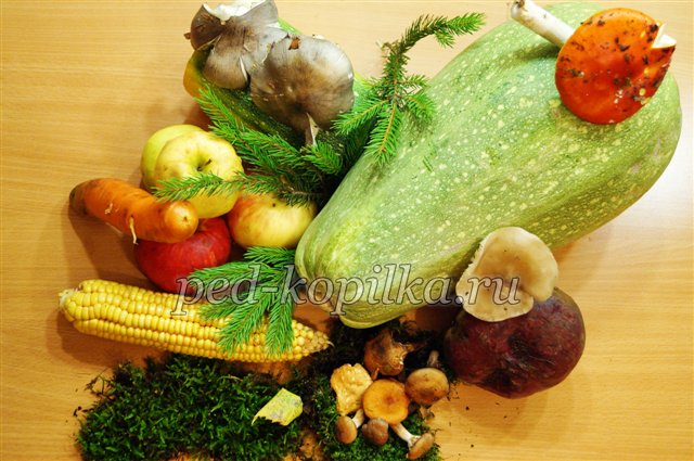 Осінні вироби своїми руками. Паровозик осені