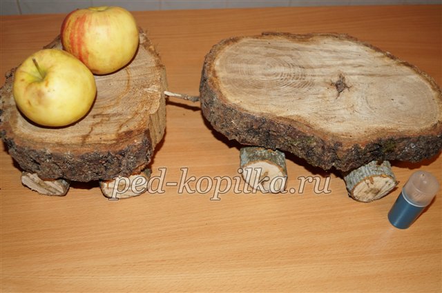 Осінні вироби своїми руками. Паровозик осені