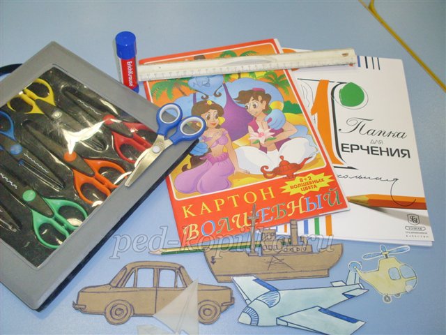 Виготовлення листівки до 23 лютого. Майстер-клас