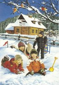 Вірші про зиму для дітей 4, 5 років
