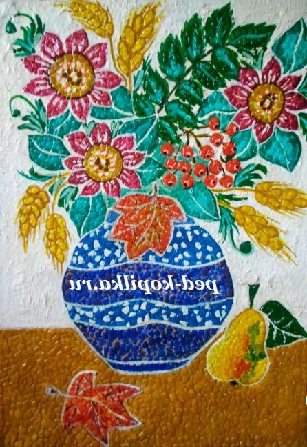 Мозаїка з яєчної шкаралупи