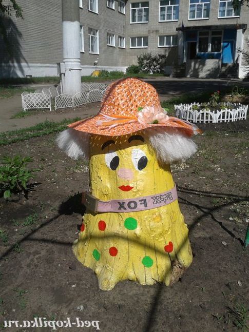 Літній оформлення ділянки своїми руками в дитячому садку