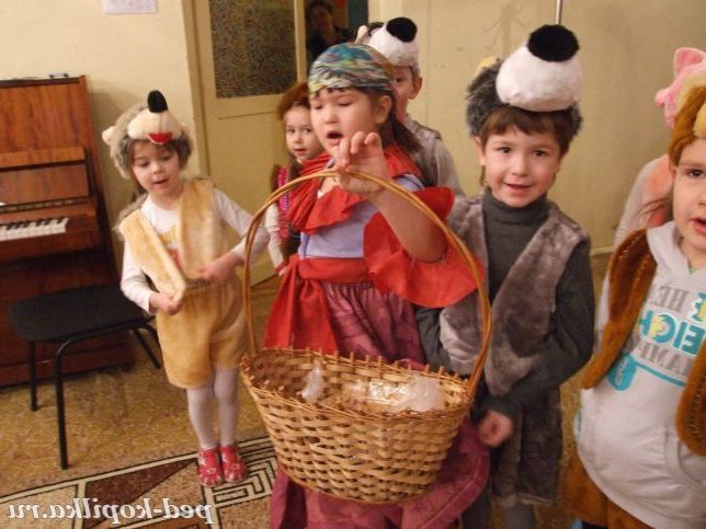 Кошик для частувань готова!