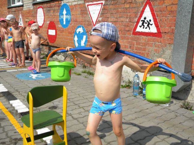 Іван Купала в дитячому садку