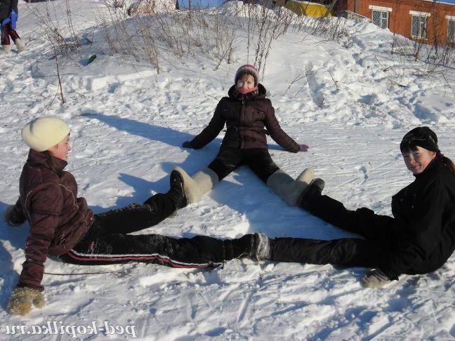 геометричні фігури з ніг