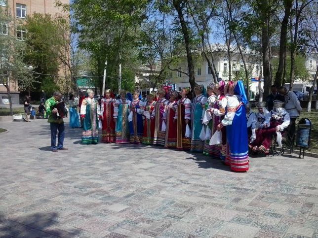 Виступ народних колективів