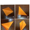 Базова форма орігамі. Трикутник