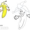 Розмальовка. Банан