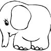 Розмальовка - Слон