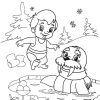 Зимова розмальовка