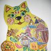 Казковий кот.Тестопластика