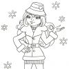 Зимова розмальовка
