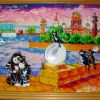 Петербурзькі коти (за мотивами художниці Т. Родіонової)