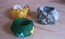 Браслет в техніці пап'є - маше. Майстер-клас